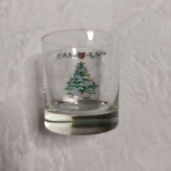 Montgomery Ward Holiday Collection Vintage (1979) Christmas Tree High Ball Glass - Picture 7 of 10